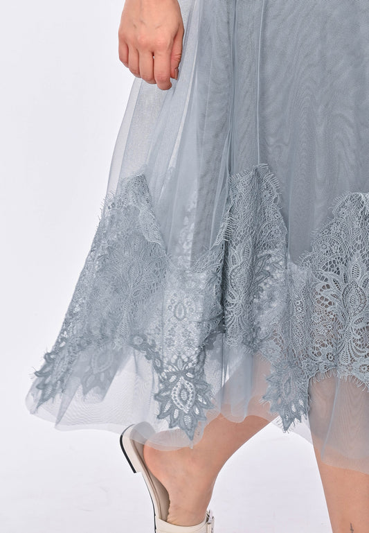 ANNABELLE - soft flowy maxi skirt