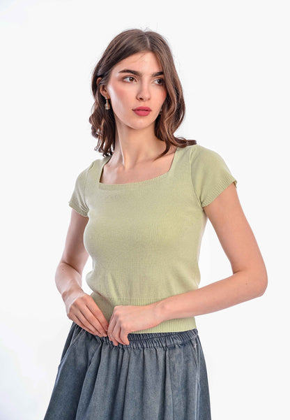 Somerset Bay - ISABELLE Square Neck Knit Cardigan