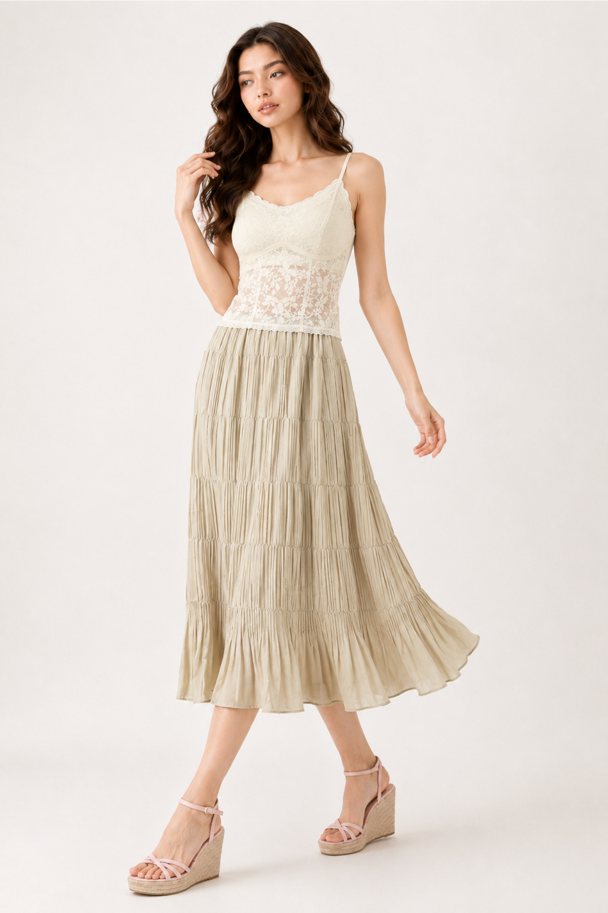 Sheer Lace Camisole Top