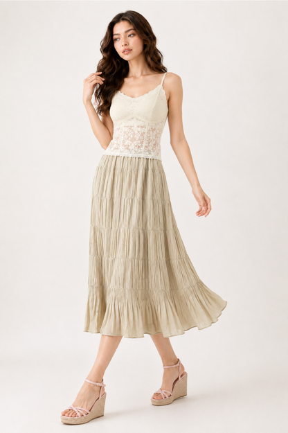 Sheer Lace Camisole Top