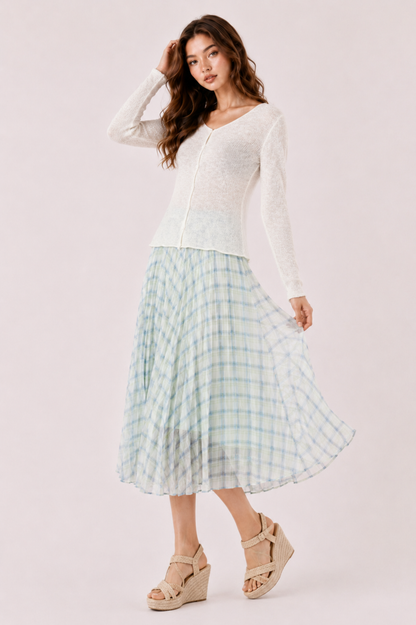 SOMERSET BAY - FLARE SKIRT (ELASTIC WAIST)