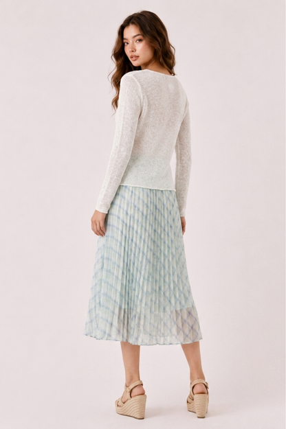 SOMERSET BAY - FLARE SKIRT (ELASTIC WAIST)