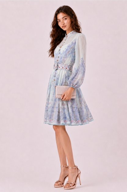 SOMERSET BAY - PRINTED SHORT DRESS