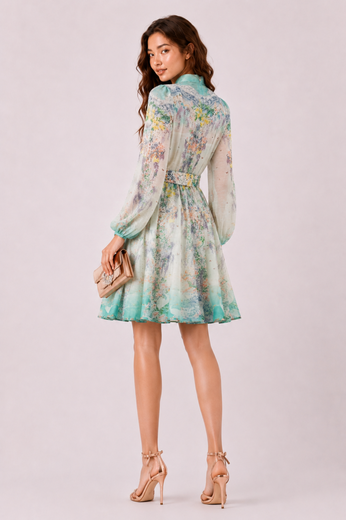 Meadow Mist Mini Dress