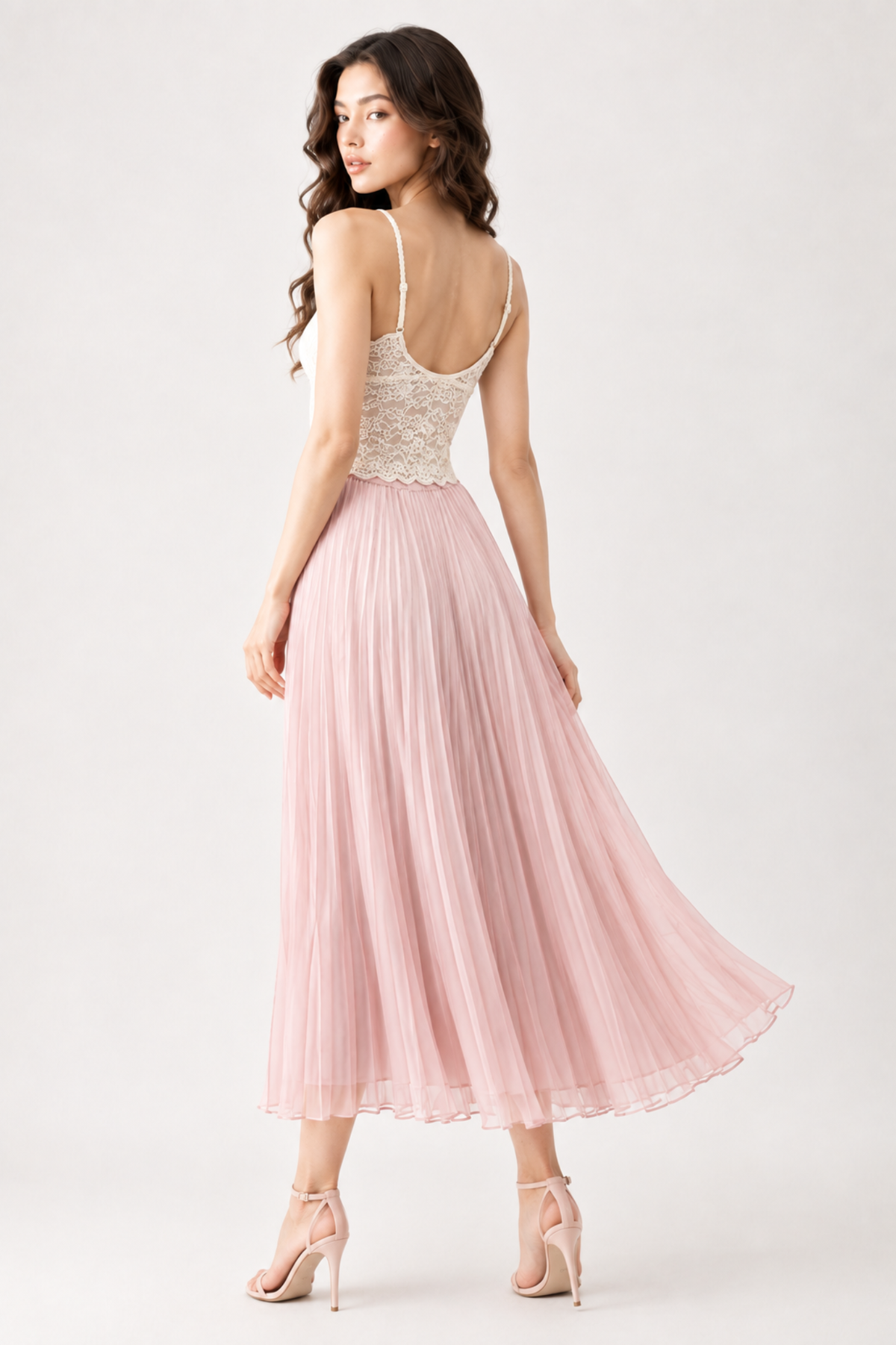 Lace Bustier Camisole Top