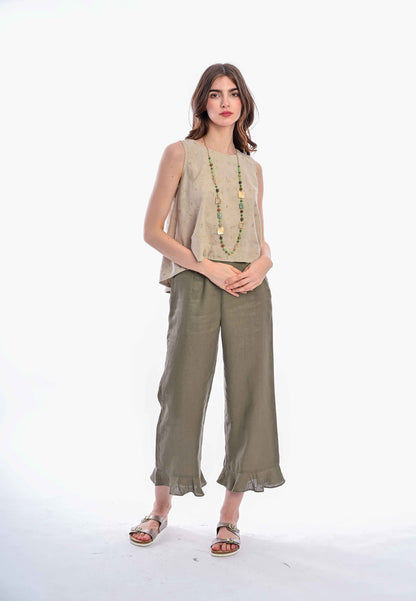 Somerset Bay - EMILY Round Neck Embroidered Blouse