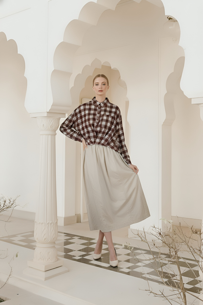 East India Company - Long Sleeve Crochet Shirt Women