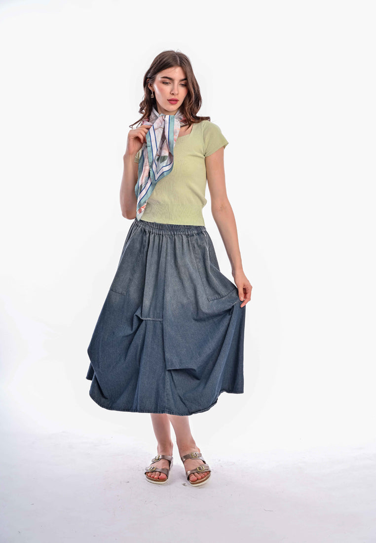 Somerset Bay - ISABELLE Square Neck Knit Cardigan