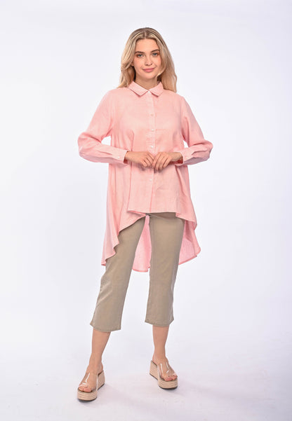 AITANA- long sleeve linen blouse