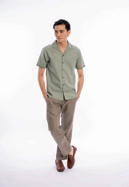 East India Company - Adlai Men Regular Fit Embroidered Shirt