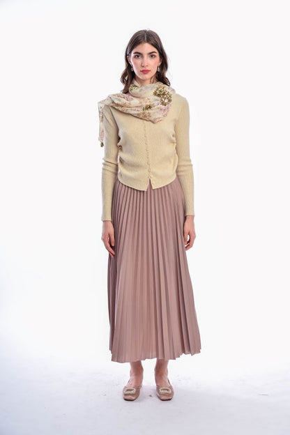 Somerset Bay - RACHEL Long Pleated Skirt