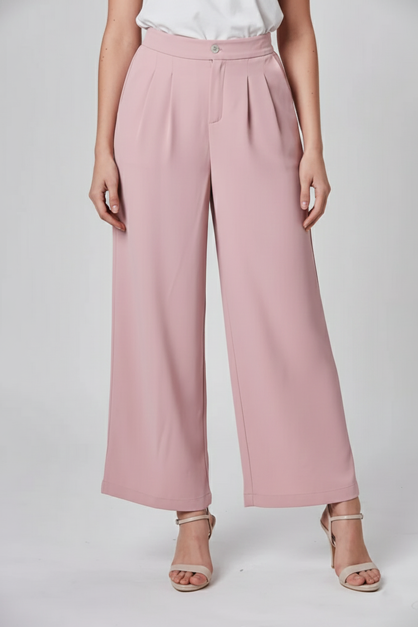 SARAH - Wide Leg Long Pant