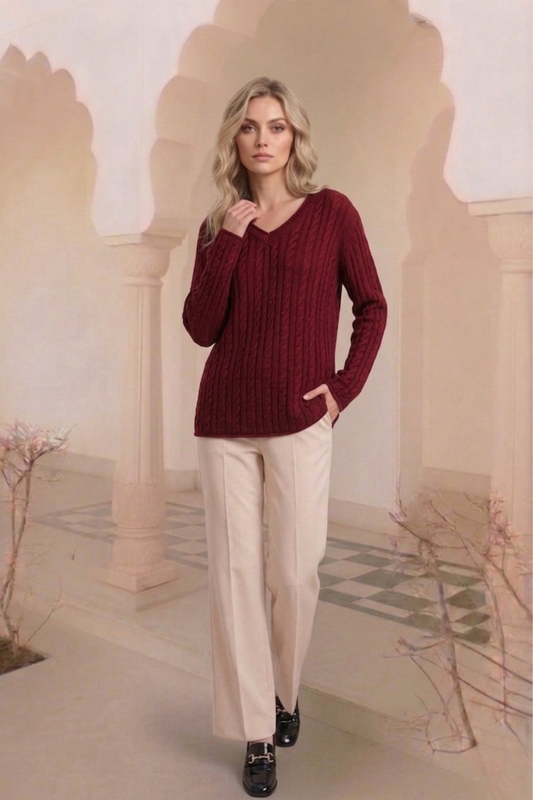East India Company - Textured Knit Top