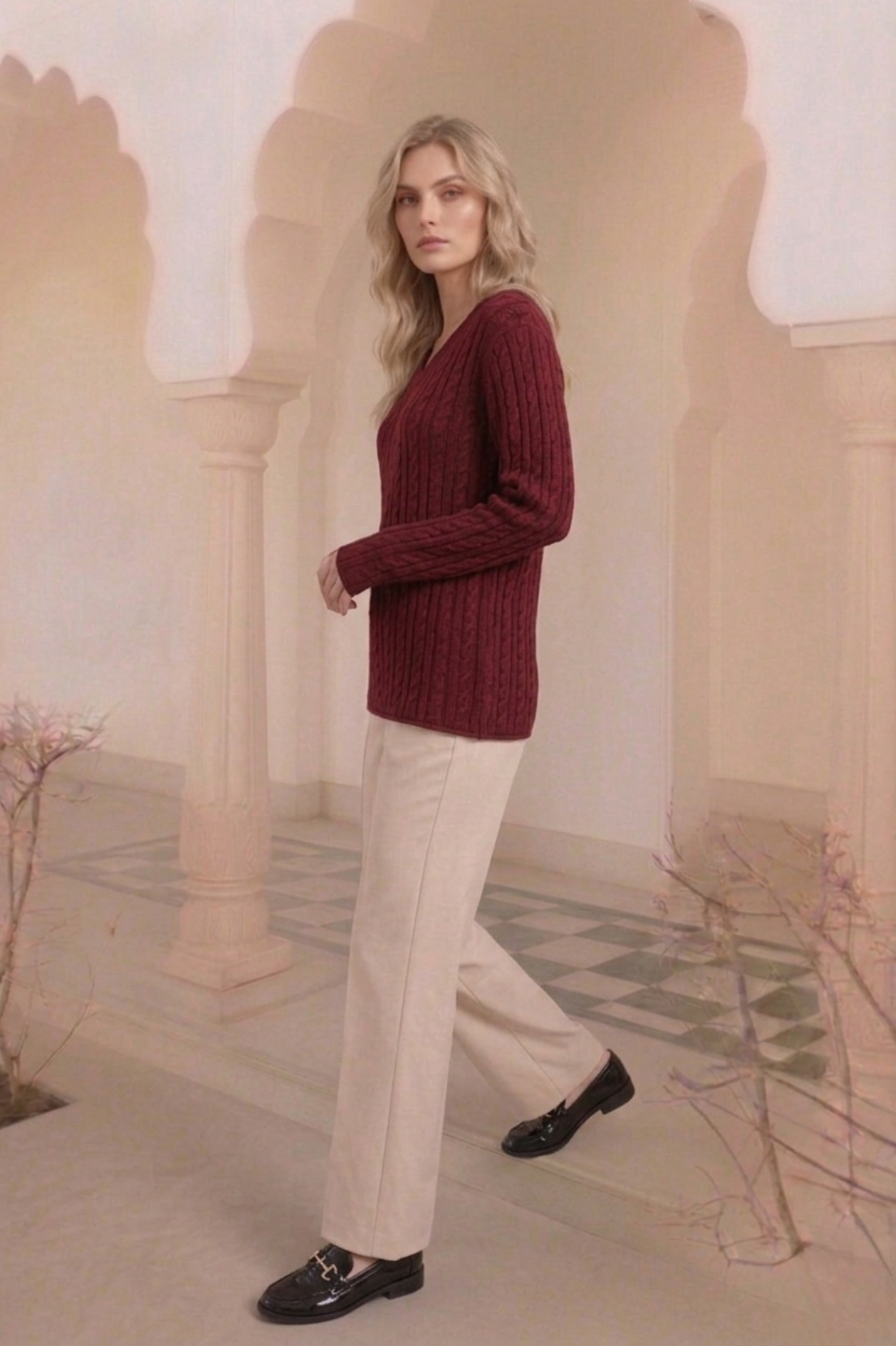 East India Company - Textured Knit Top