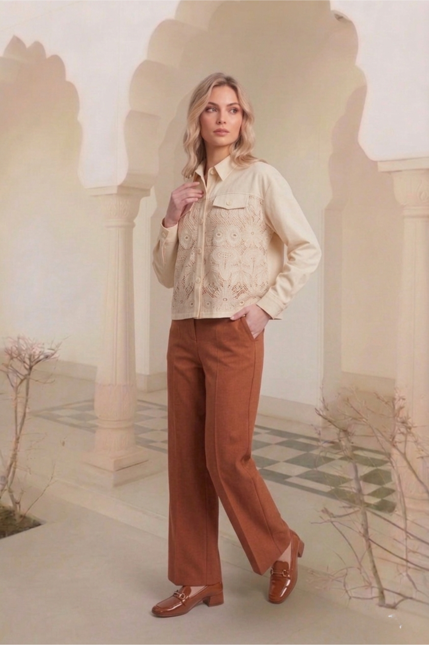 East India Company - Poise Lace Jacket
