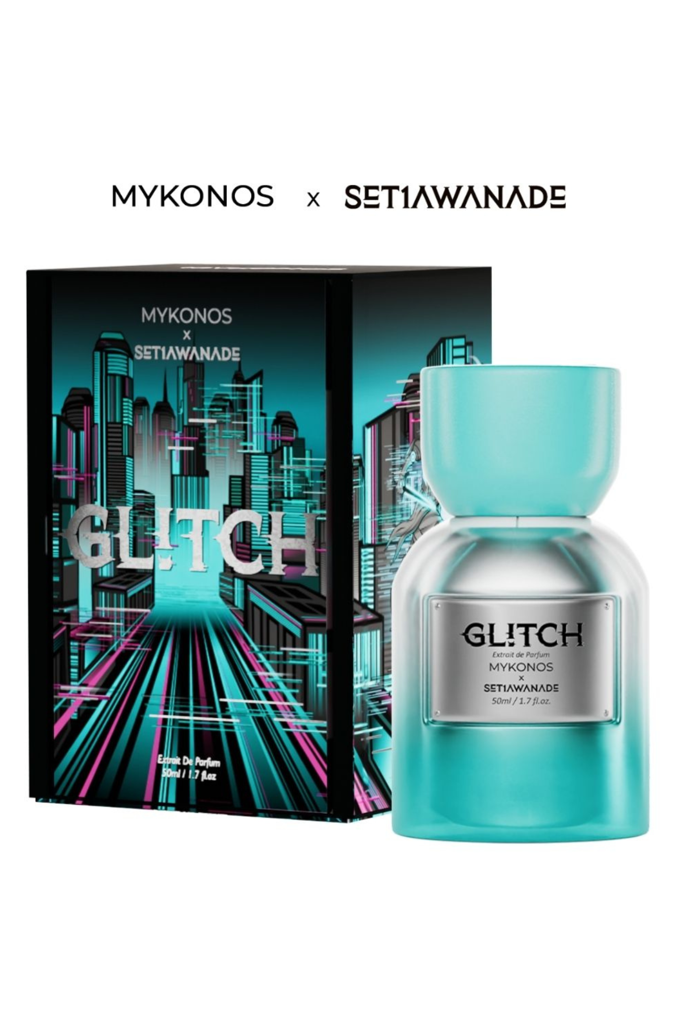 MYKONOS GLITCH X ADE EXTRAIT DE PARFUM 50ML