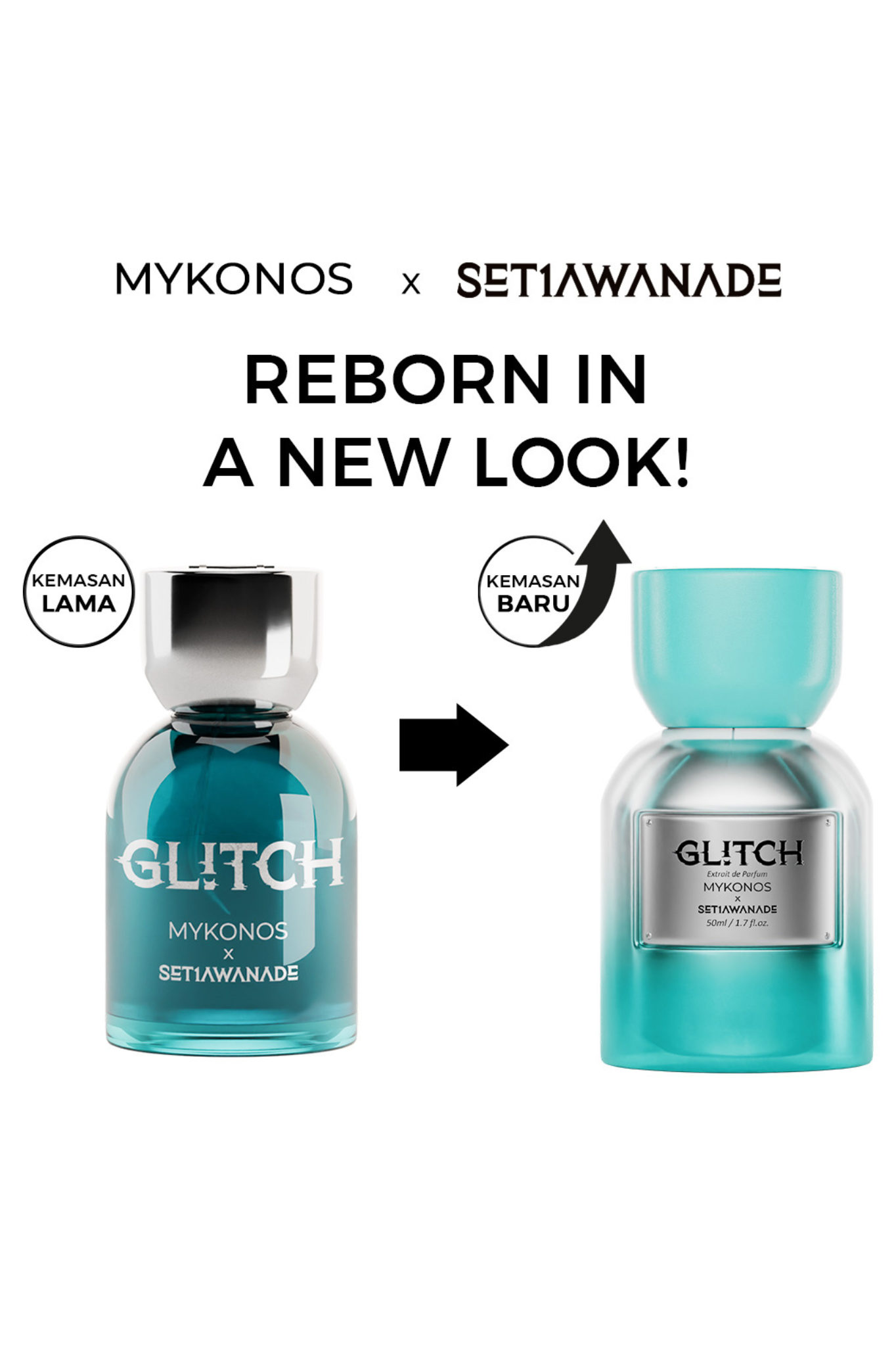 MYKONOS GLITCH X ADE EXTRAIT DE PARFUM 50ML
