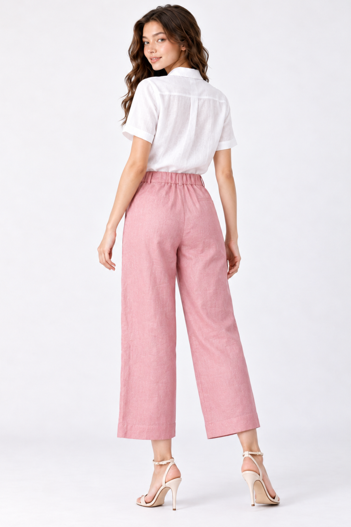 SOMERSET BAY - Wide-Leg Linen Culottes