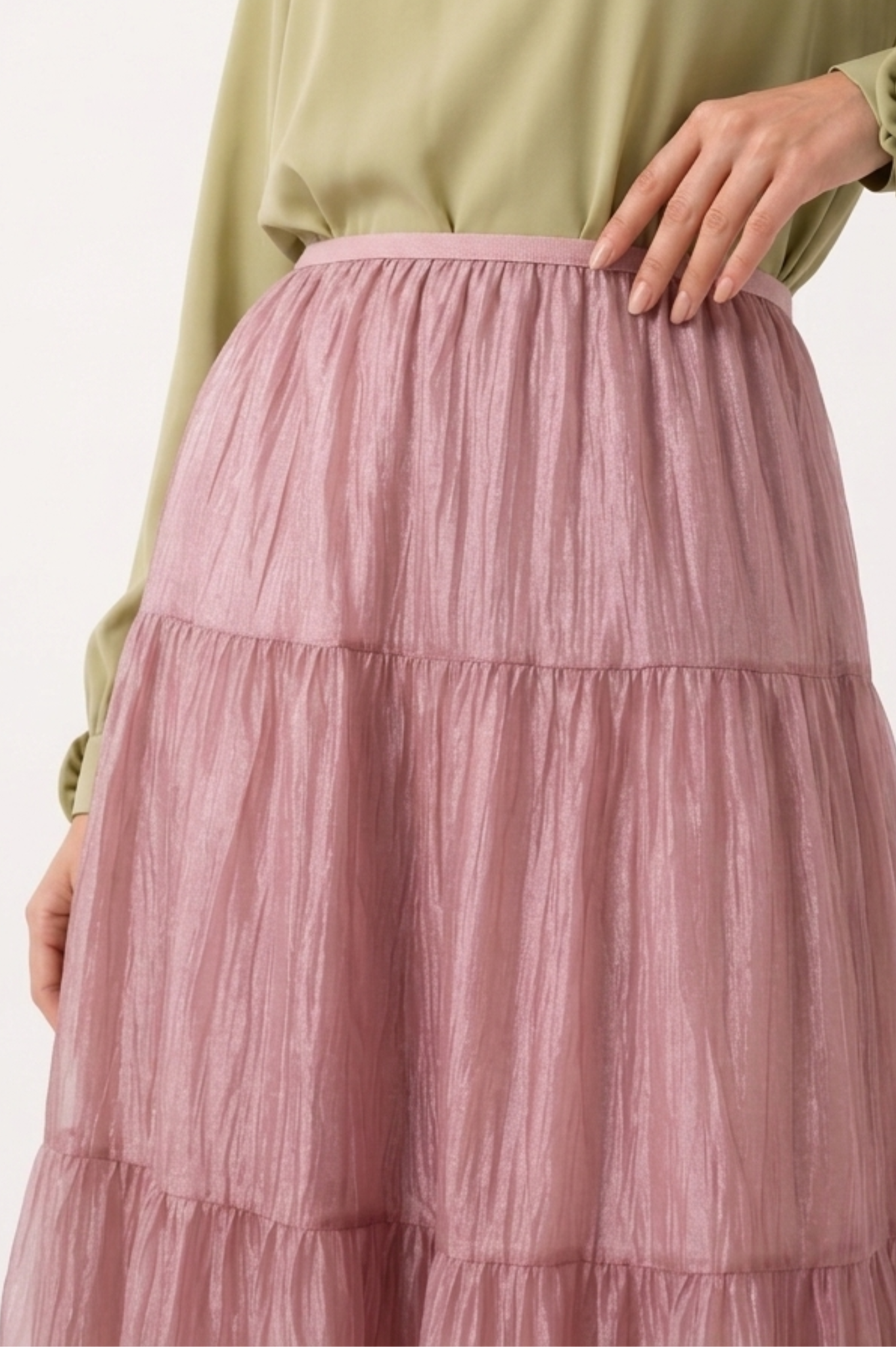 SOMERSET BAY - CRINKLE TISSUE MAXI SKIRT