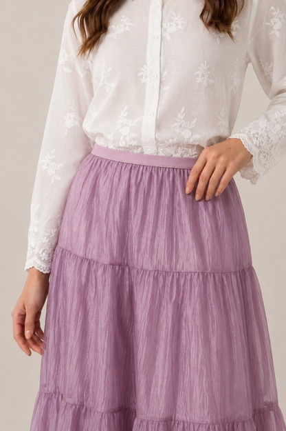 SOMERSET BAY - CRINKLE TISSUE MAXI SKIRT
