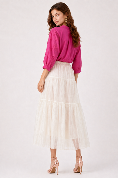 SOMERSET BAY - CRINKLE TISSUE MAXI SKIRT