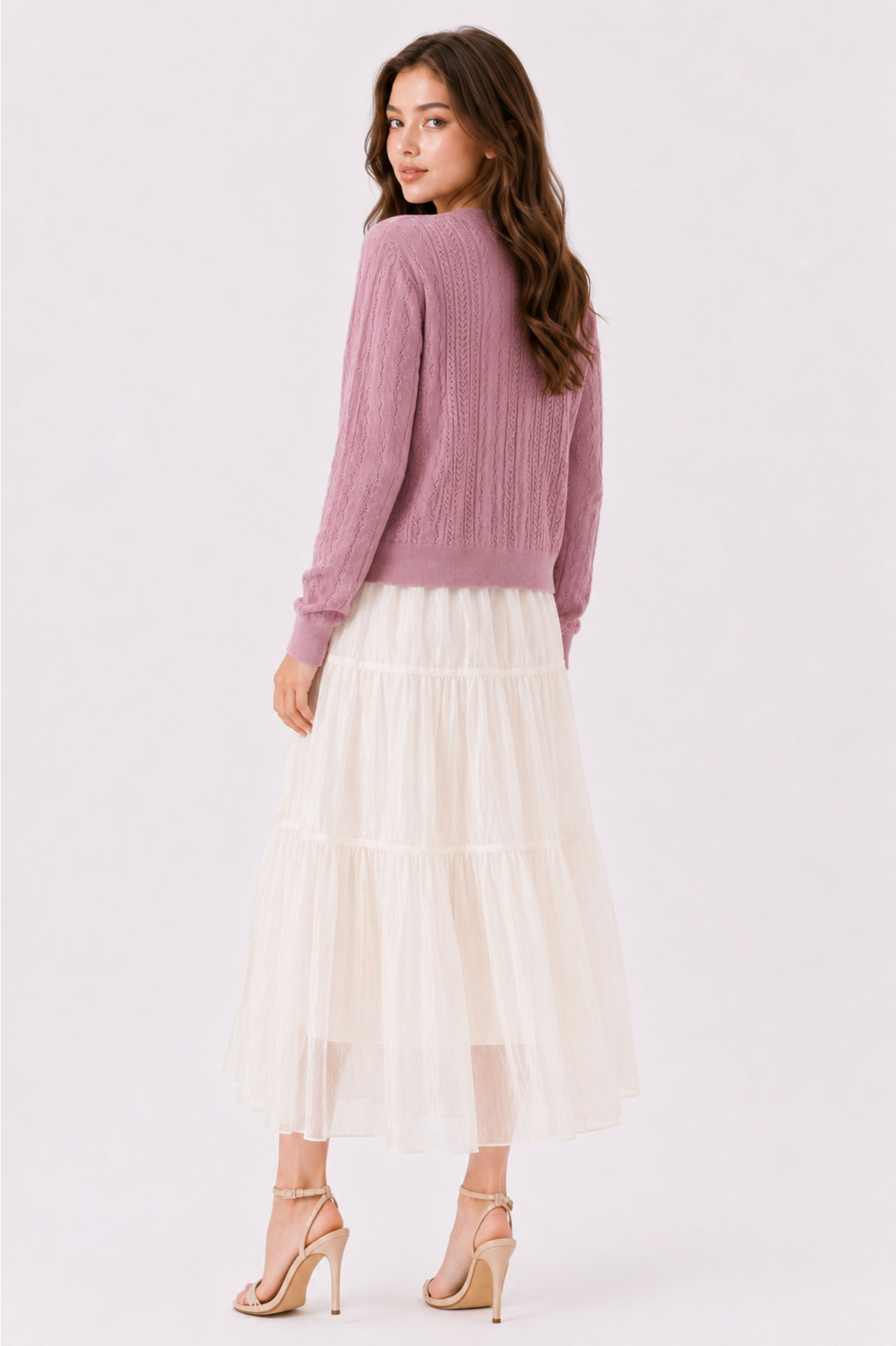 SOMERSET BAY - MACHINE KNIT CARDIGAN