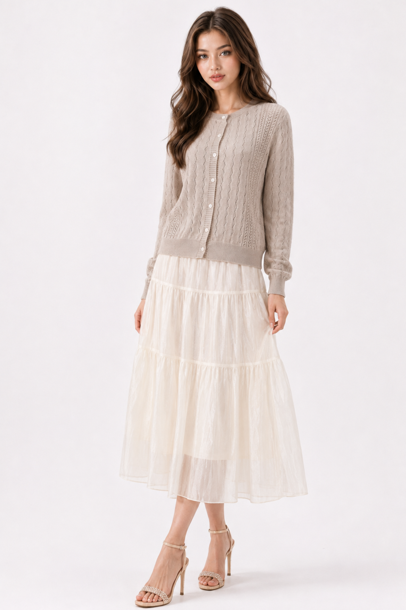 SOMERSET BAY - MACHINE KNIT CARDIGAN