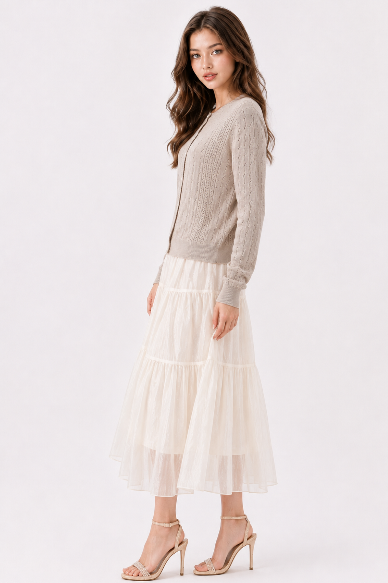 SOMERSET BAY - MACHINE KNIT CARDIGAN