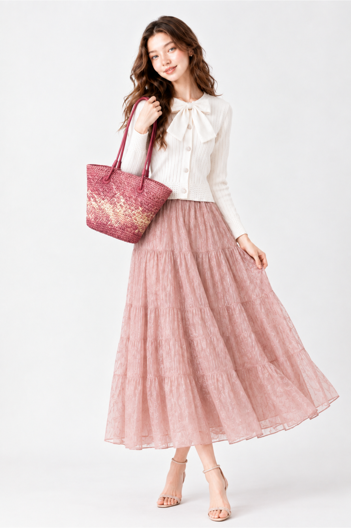 SOMERSET BAY - Woven Straw Tote