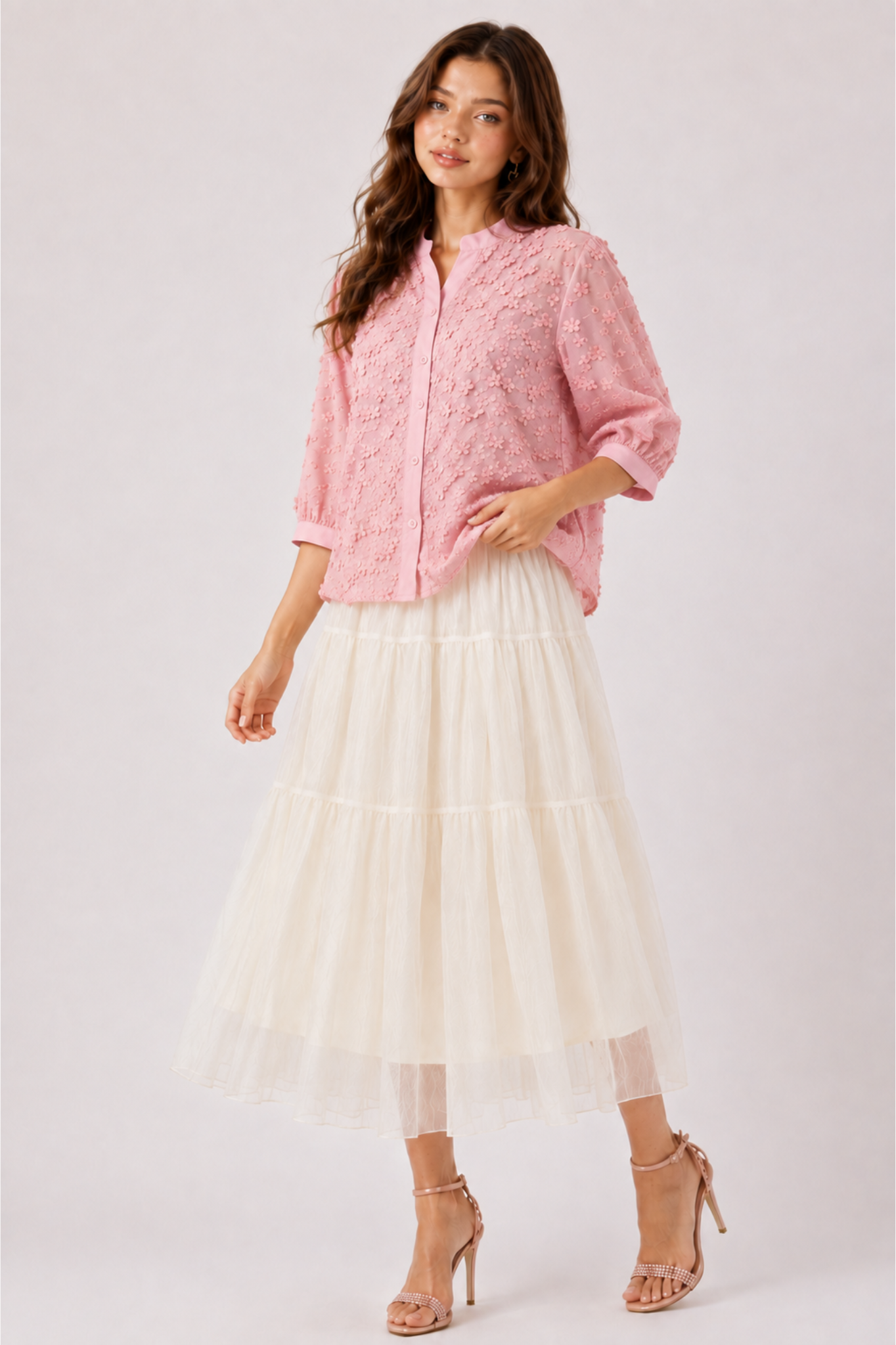 SOMERSET BAY - LACE BLOUSE