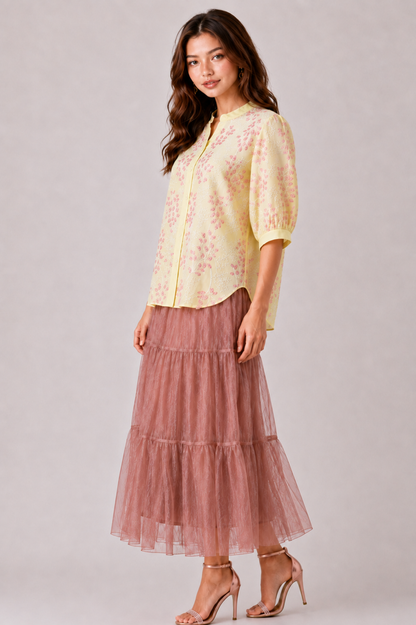 SOMERSET BAY - EMBROIDERED BLOUSE