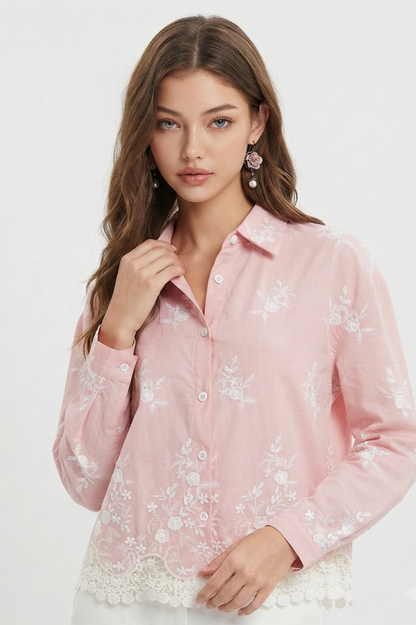 SOMERSET BAY - EMBROIDERED BLOUSE