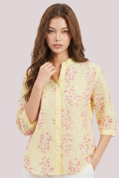 SOMERSET BAY - EMBROIDERED BLOUSE