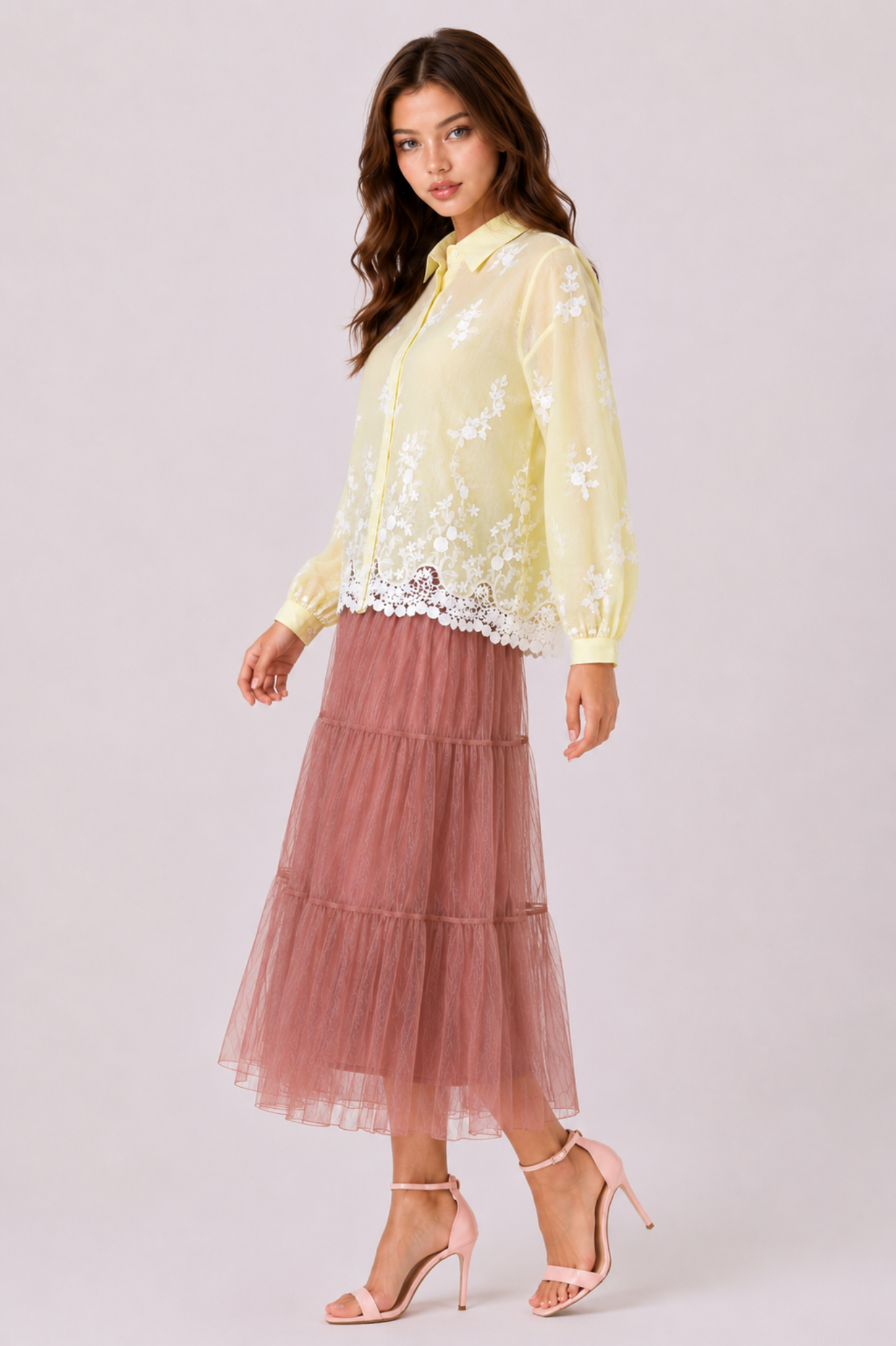 SOMERSET BAY - EMBROIDERED BLOUSE