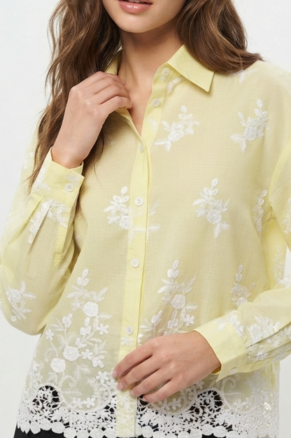 SOMERSET BAY - EMBROIDERED BLOUSE