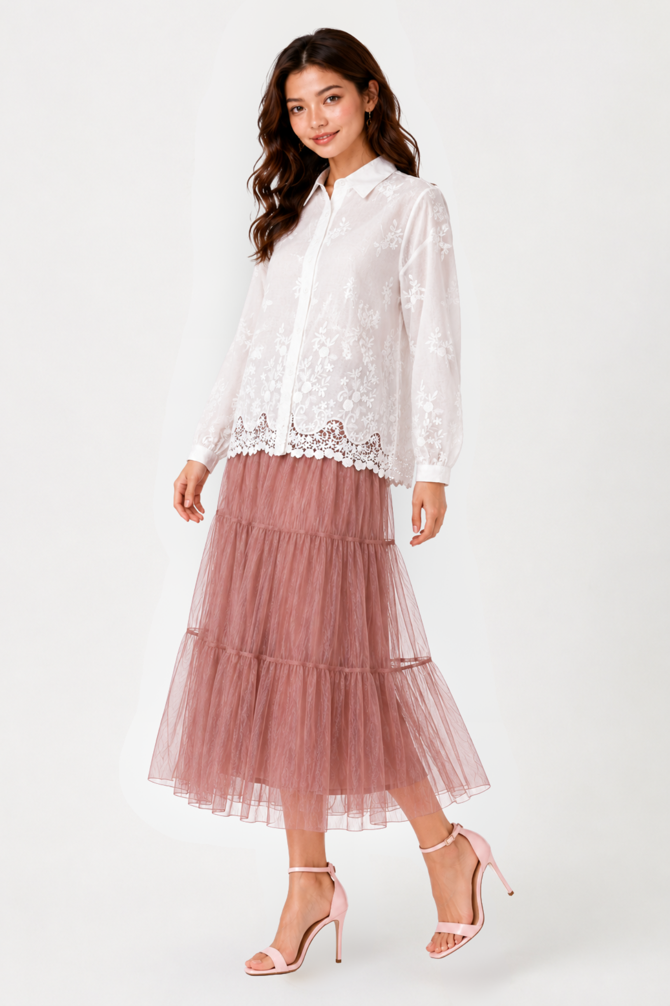 SOMERSET BAY - EMBROIDERED BLOUSE