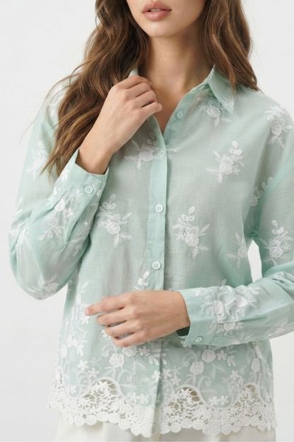 SOMERSET BAY - EMBROIDERED BLOUSE