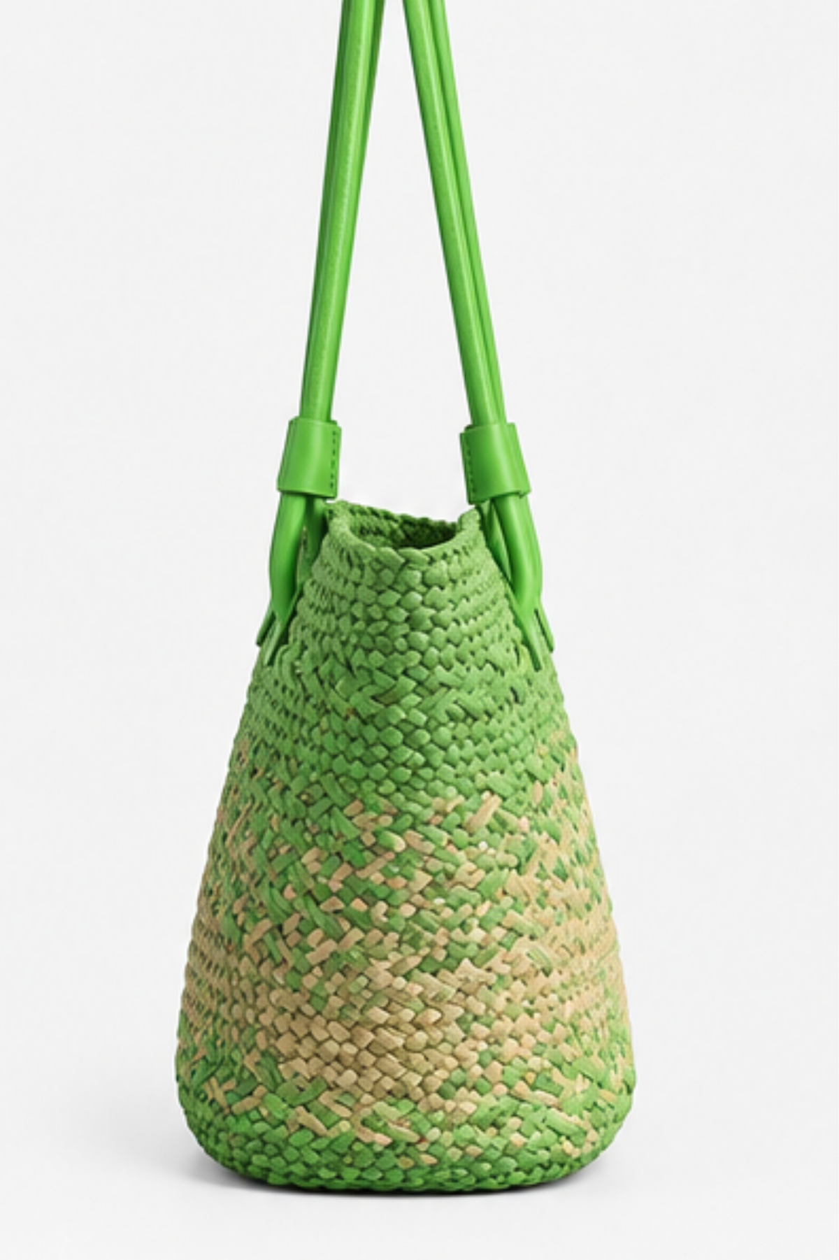 SOMERSET BAY - Meadow Green Woven Straw Tote