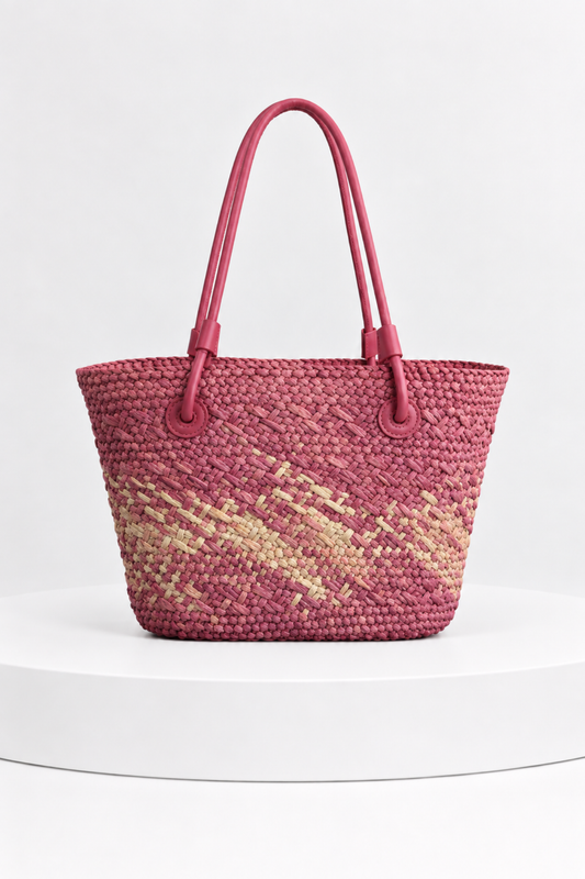 SOMERSET BAY - Woven Straw Tote