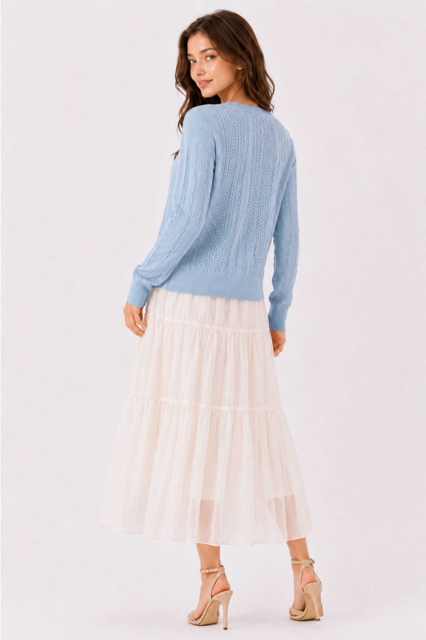 SOMERSET BAY - MACHINE KNIT CARDIGAN