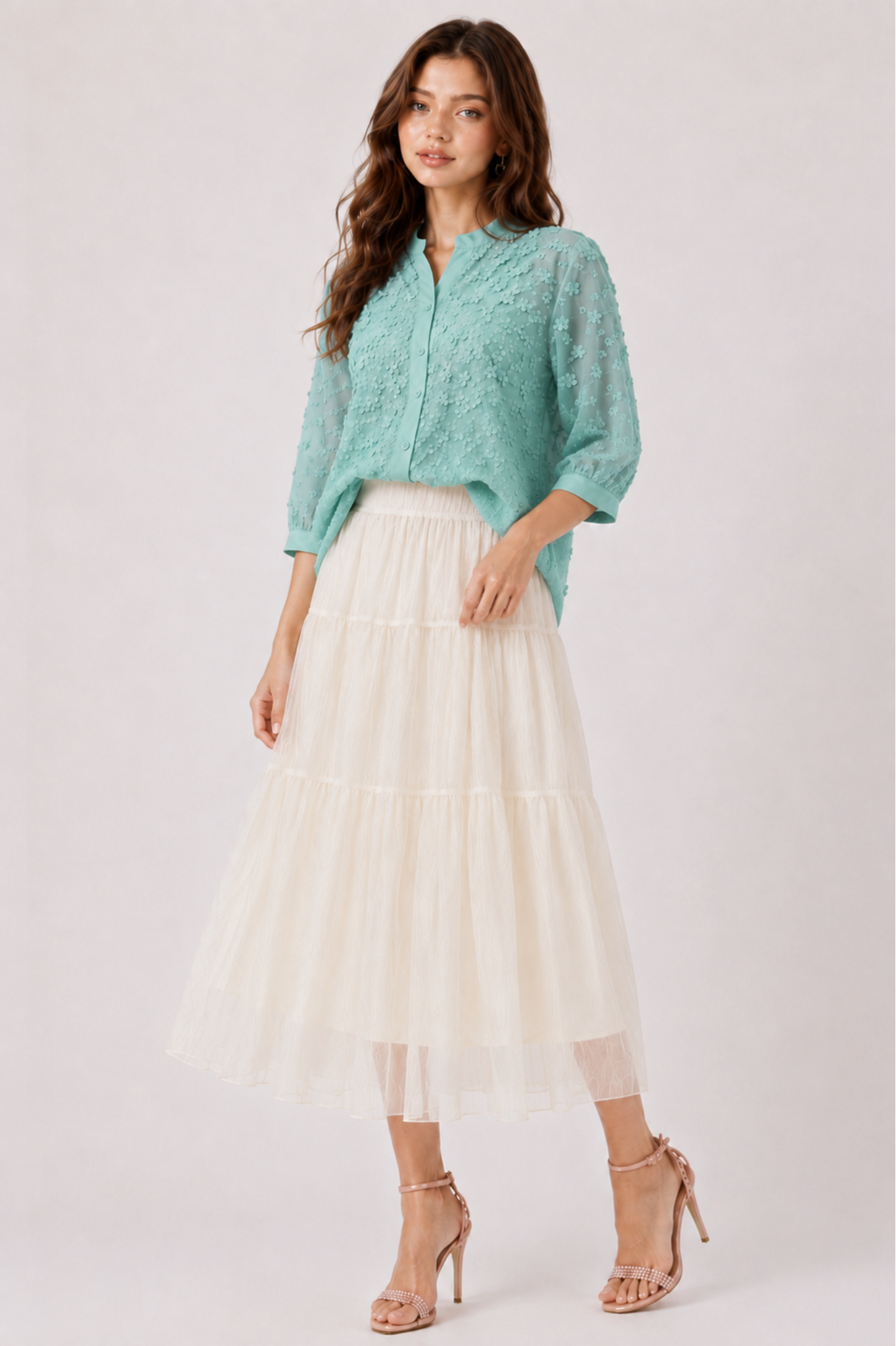 SOMERSET BAY - LACE BLOUSE