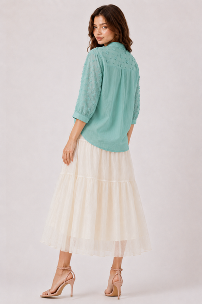 SOMERSET BAY - LACE BLOUSE