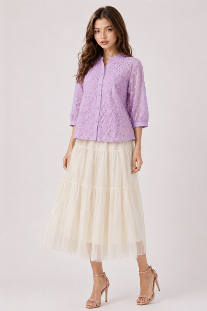SOMERSET BAY - LACE BLOUSE