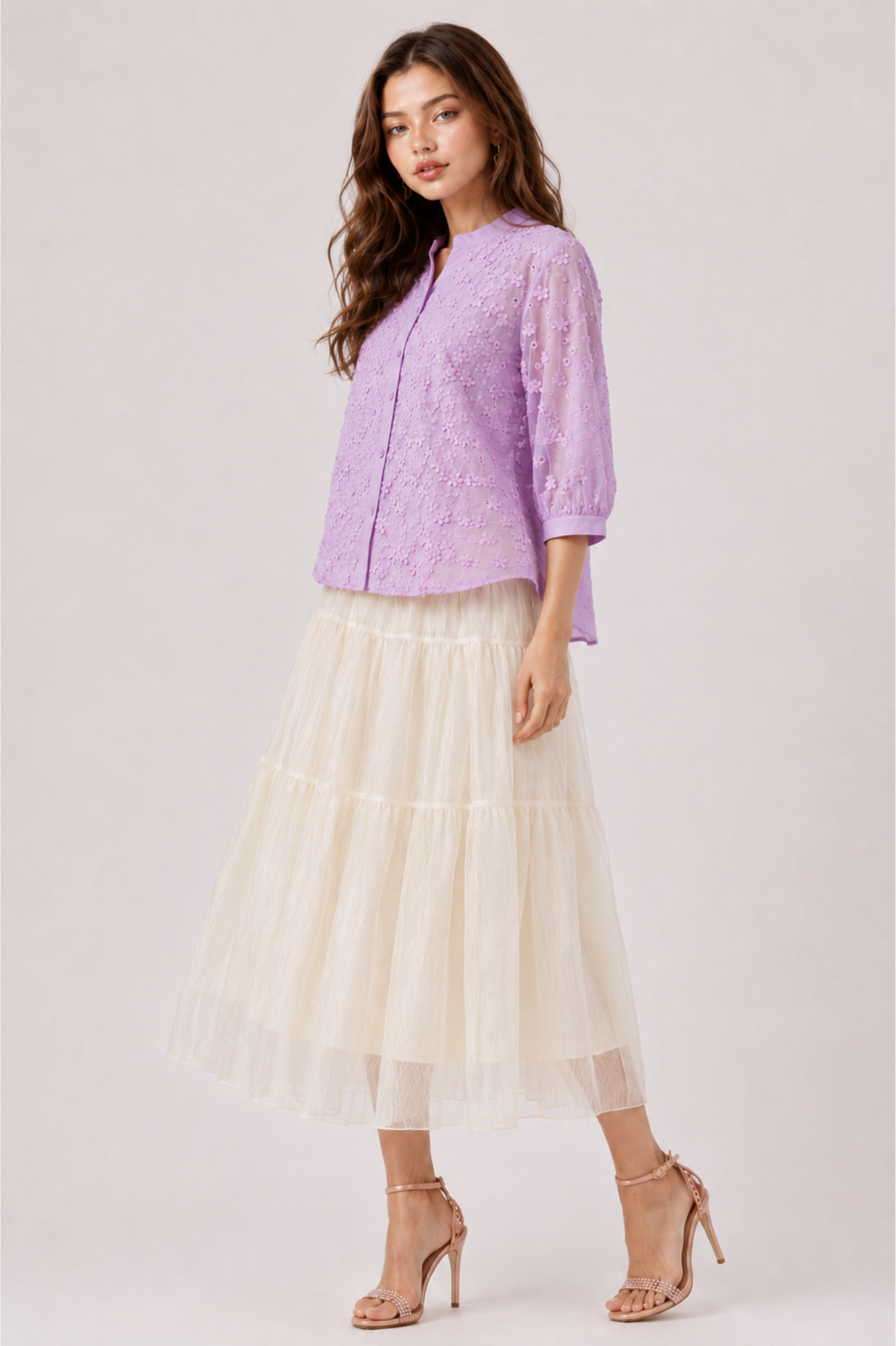 SOMERSET BAY - LACE BLOUSE
