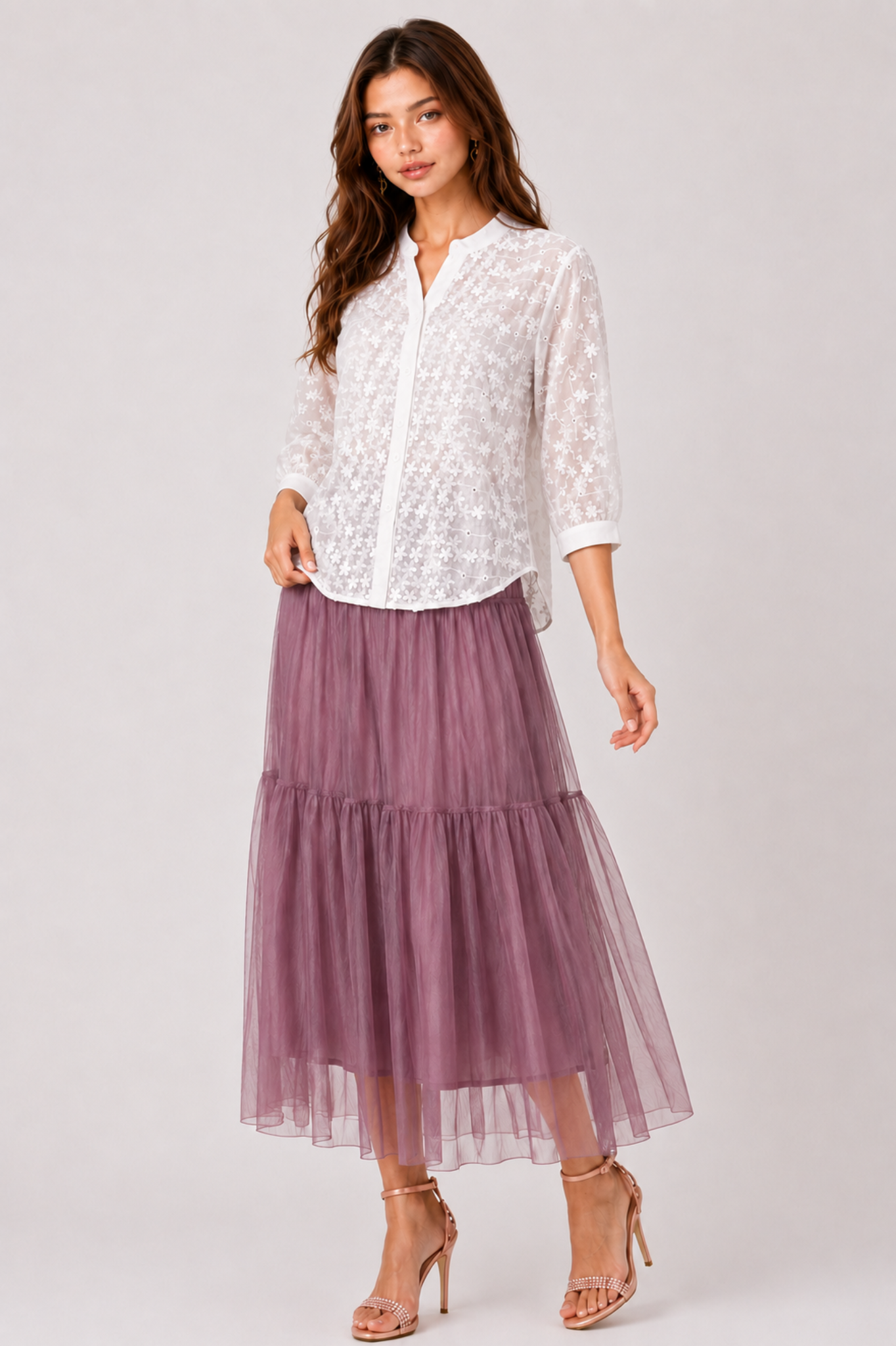 SOMERSET BAY - LACE BLOUSE