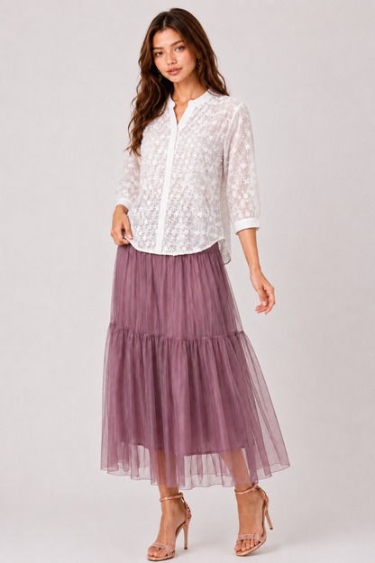 SOMERSET BAY - LACE BLOUSE