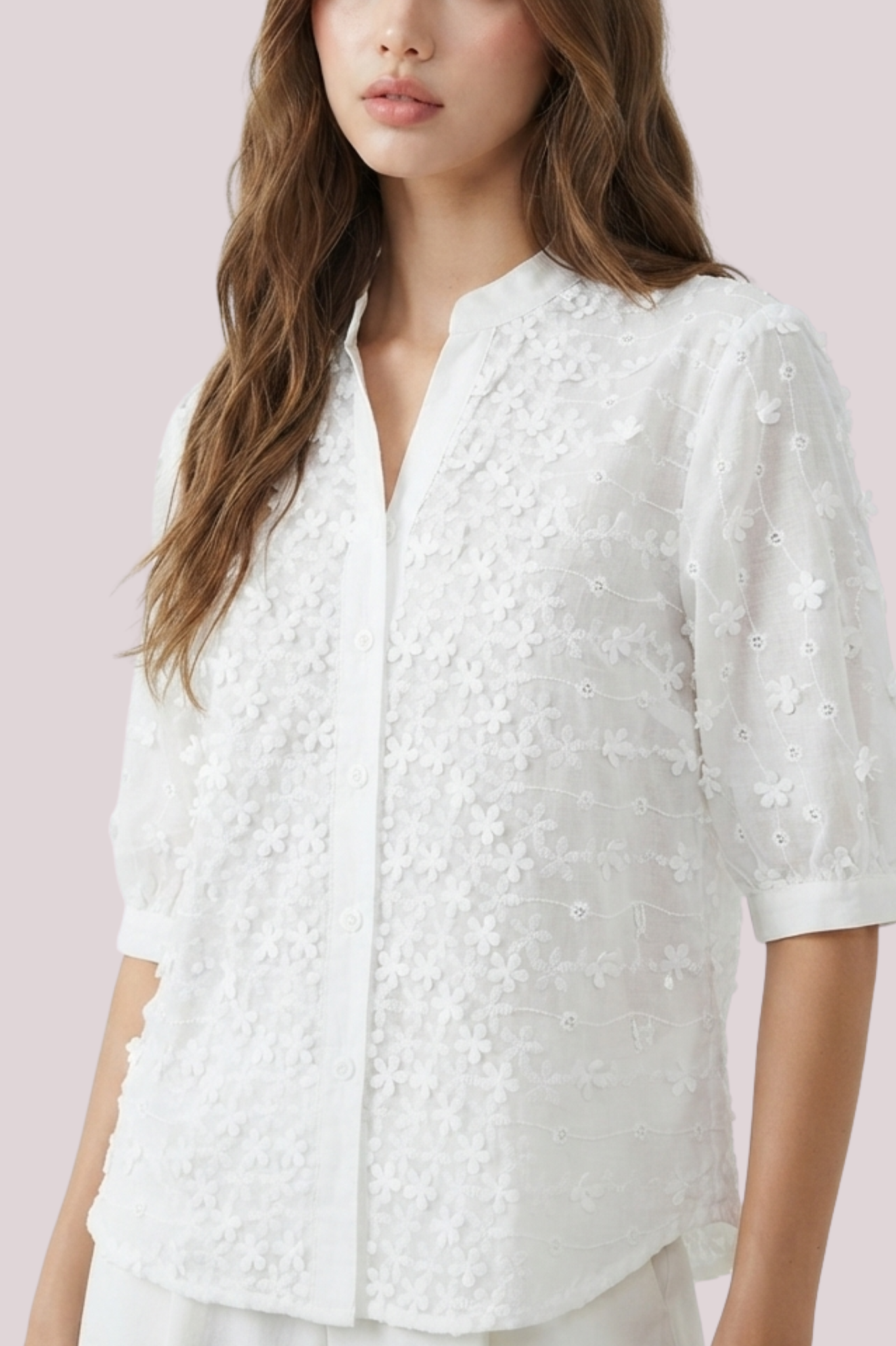 SOMERSET BAY - LACE BLOUSE