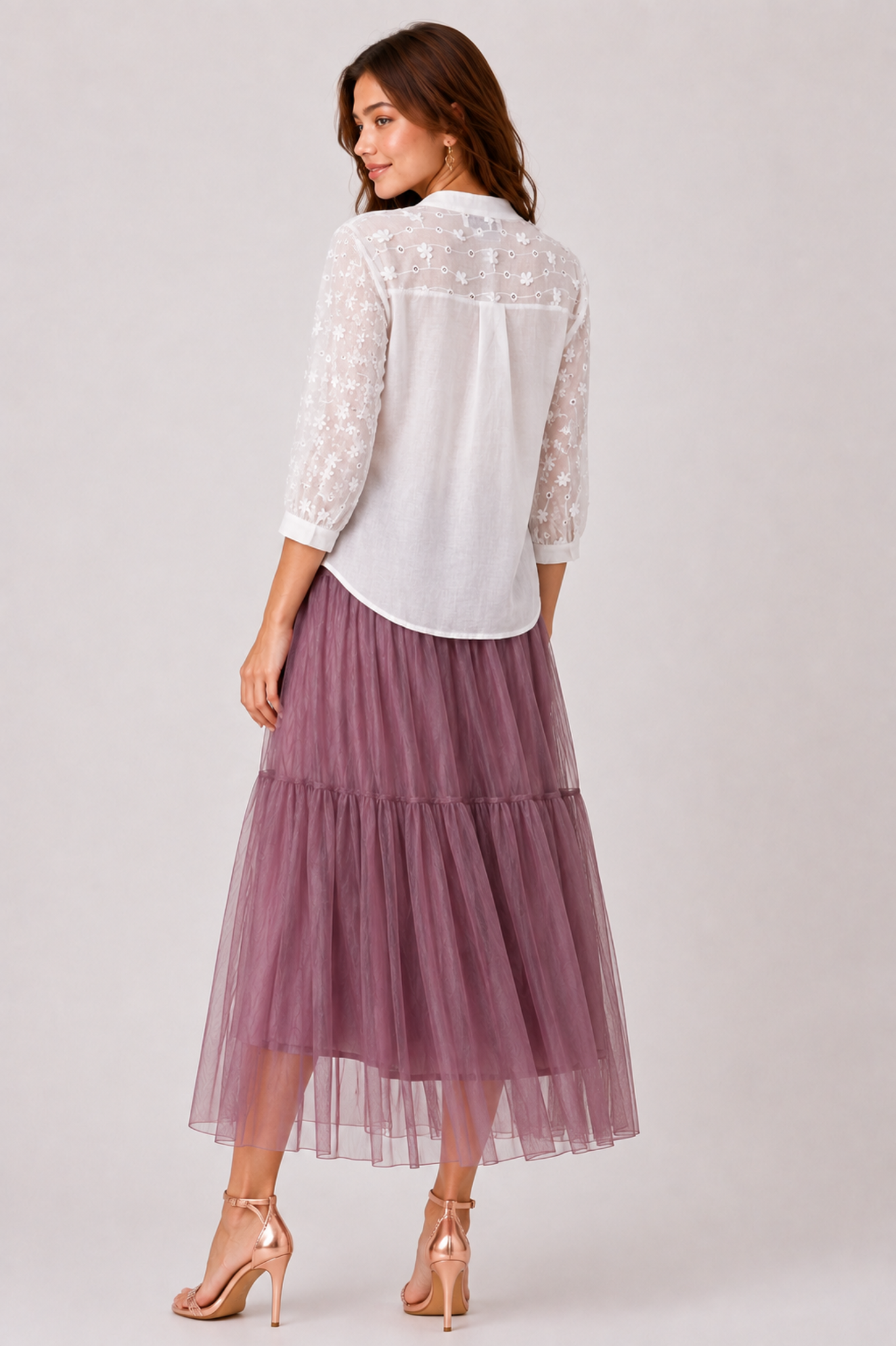 SOMERSET BAY - LACE BLOUSE