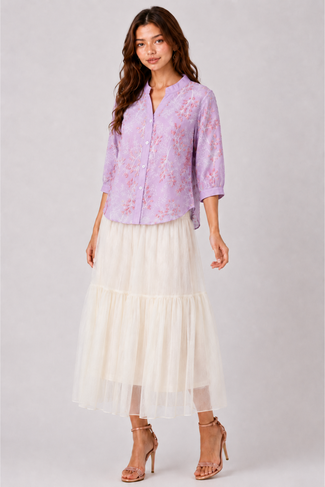 SOMERSET BAY - EMBROIDERED BLOUSE