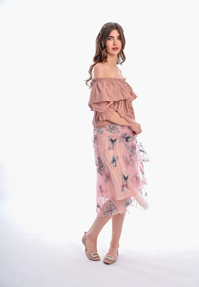 Somerset Bay - SAMANTHA Ruffle Blouse